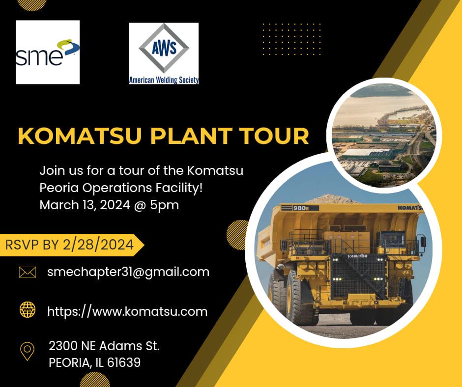 SME\/AWS Komatsu Plant Tour