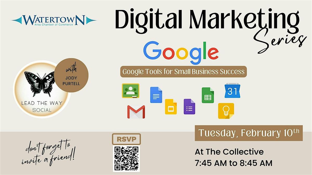 Digital Marketing Series Google Tools for Small Business Success