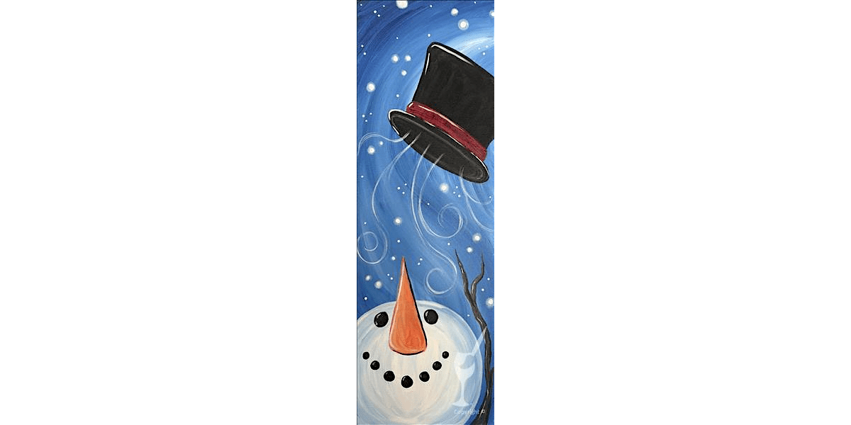 Frosty's Hat - Paint and Sip in Houston | Classpop!\u2122