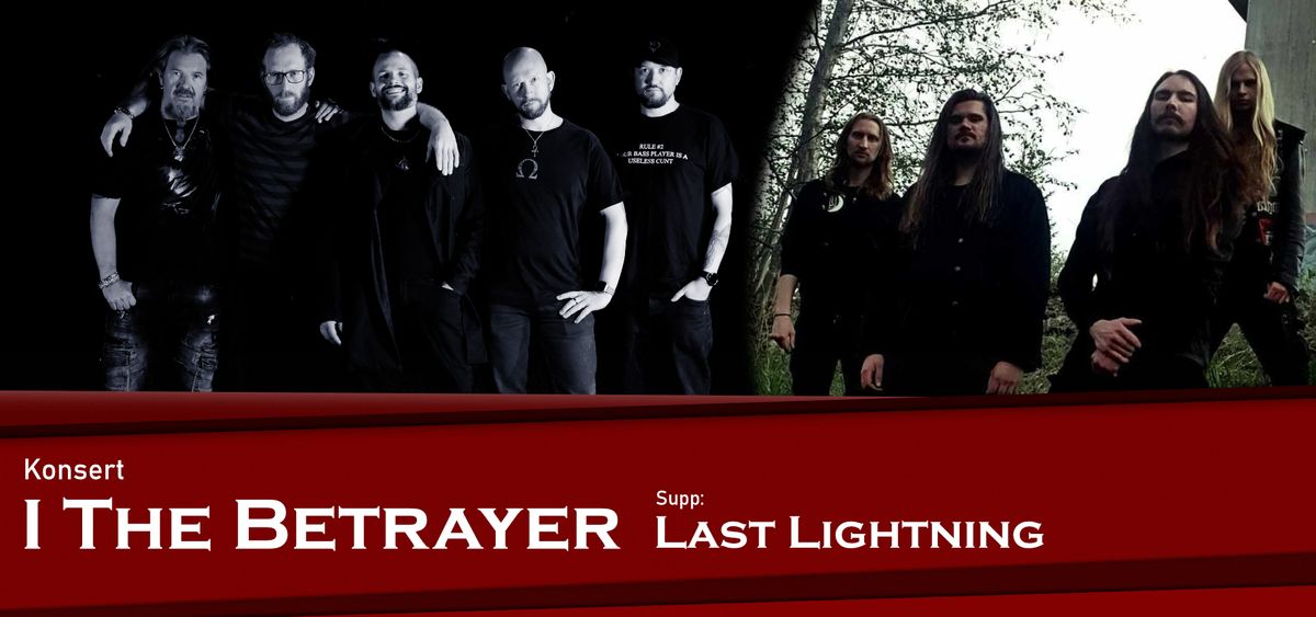 Gratis konsert: I The Betrayer, Supp: Last Lightning @ Samfunnet Bislet