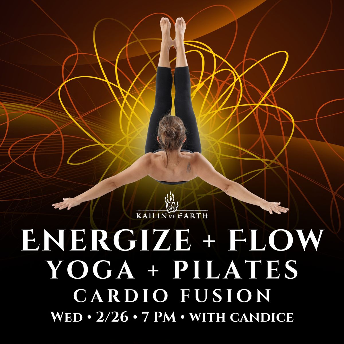 Energize + Flow: Yoga\/Pilates Cardio Fusion