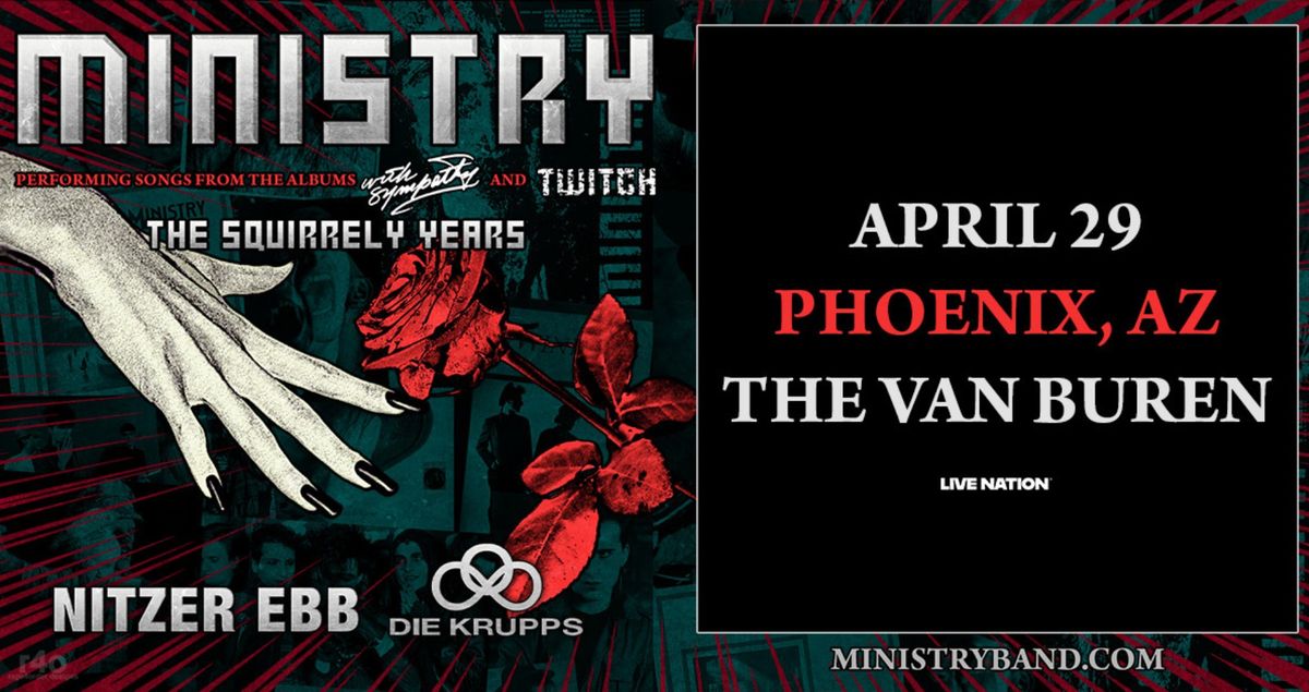 Ministry with Special Guests Nitzer Ebb and Die Krupps