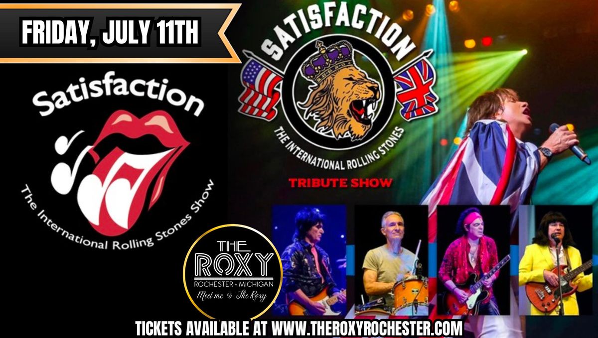 Rolling Stones Tribute ft. Satisfaction 