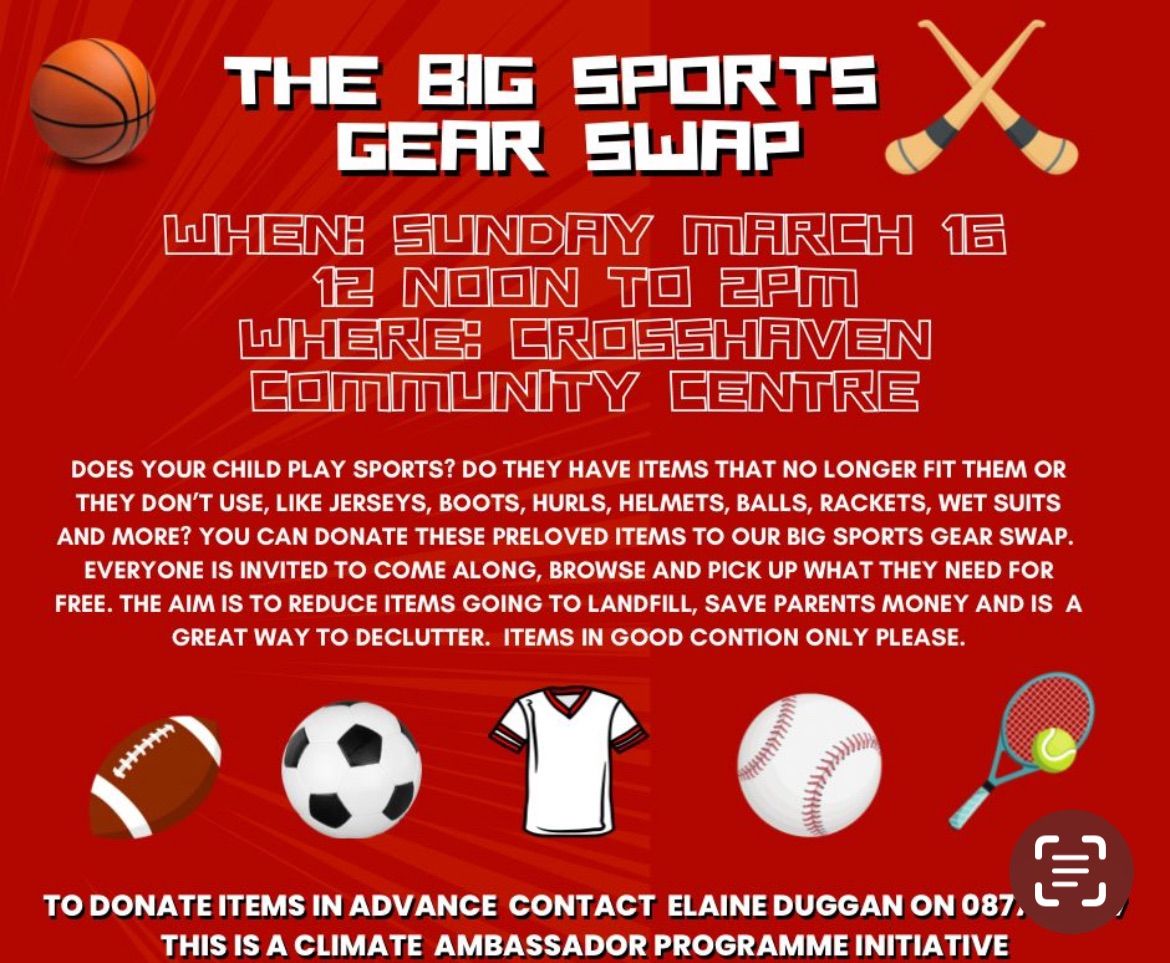 The Big Sports Gear Swap !