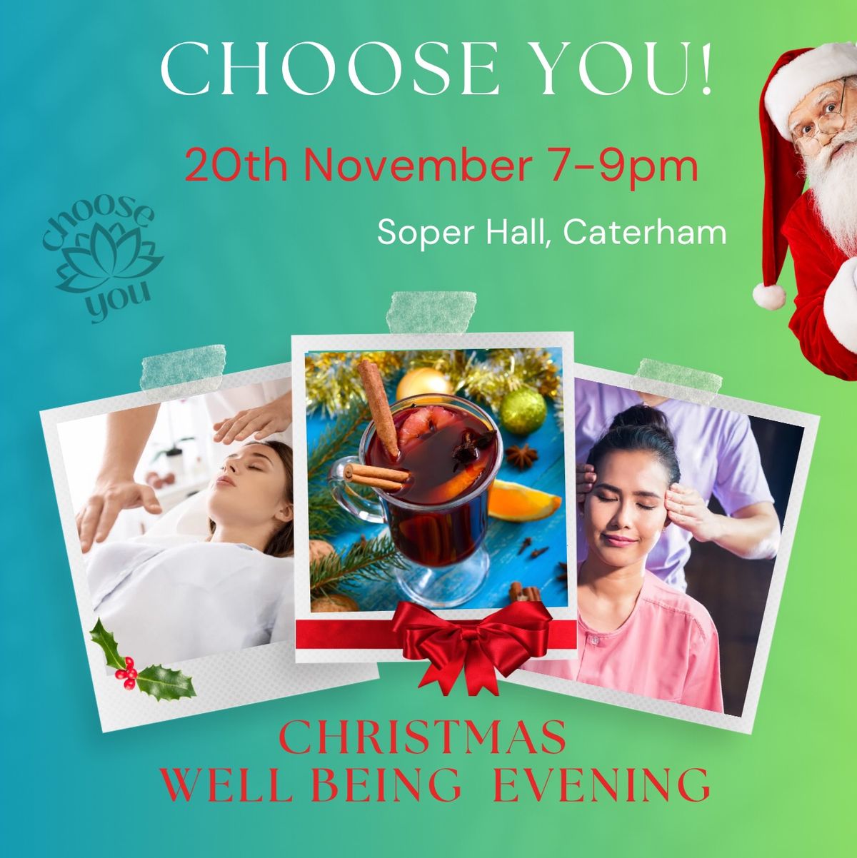 Choose You Christmas Well Being Evening 