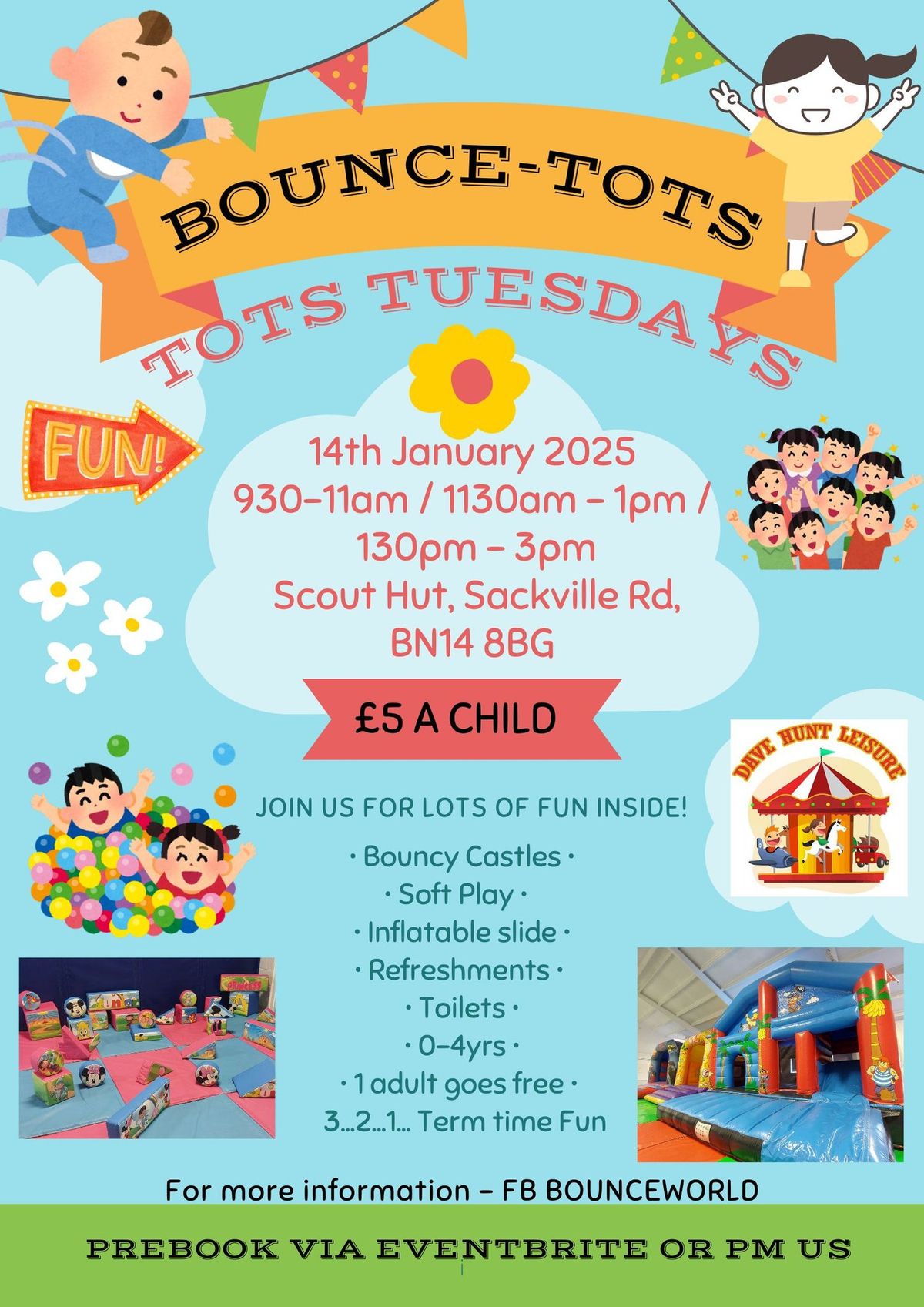 Bounce-tots- Tots Tuesday - 14th Jan