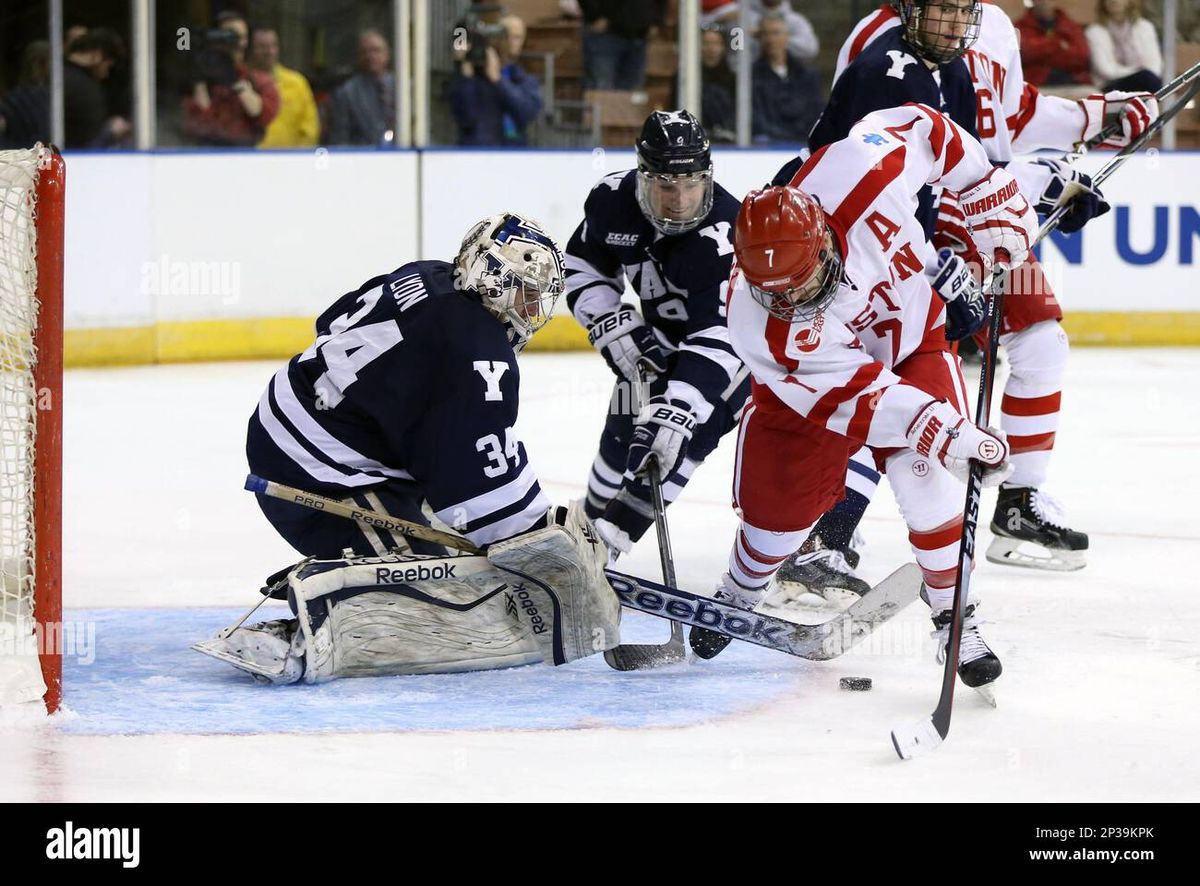 Boston University Terriers at Yale Bulldogs Mens Hockey