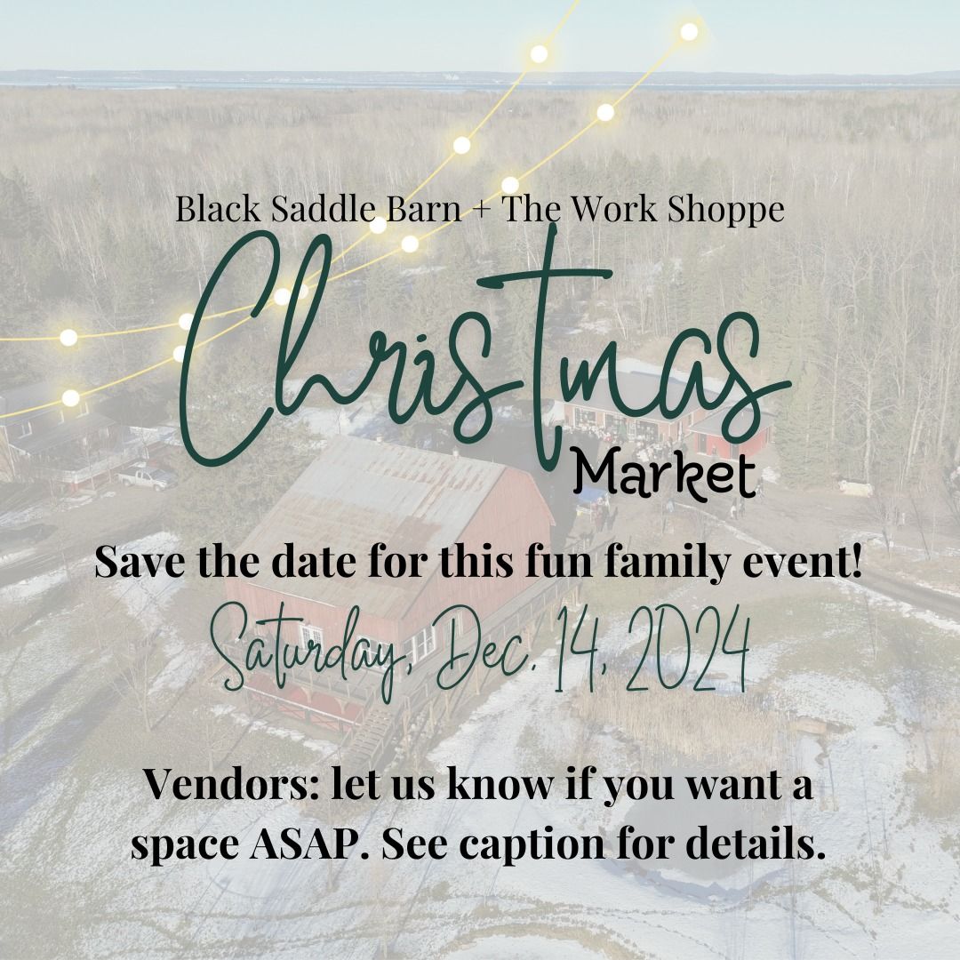 Black Saddle Barn Christmas Market