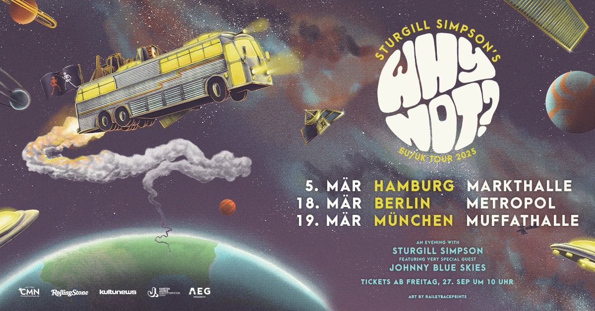 Sturgill Simpson | Why Not? EU\/UK Tour 2025 | Berlin