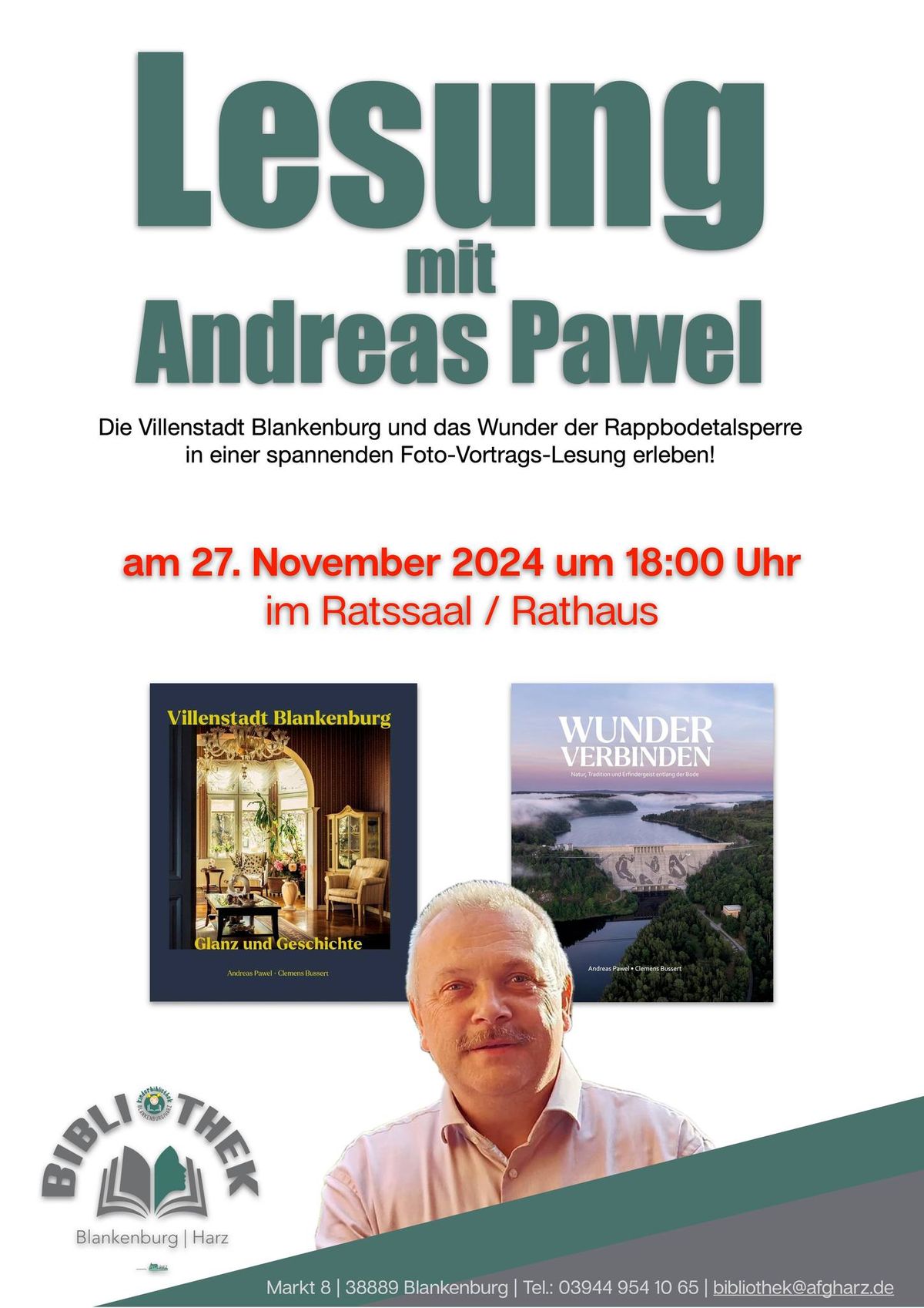 Lesung mit Andreas Pawel