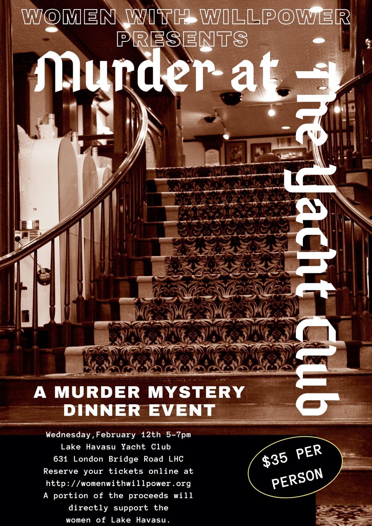 Murder Mystery Dinner Event 