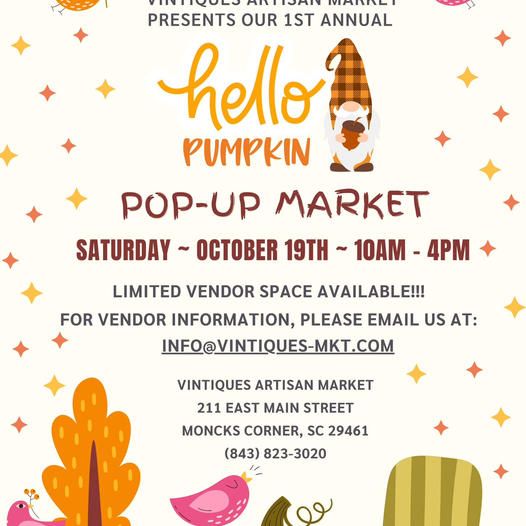 Hello Pumpkin Fall Vendor Market