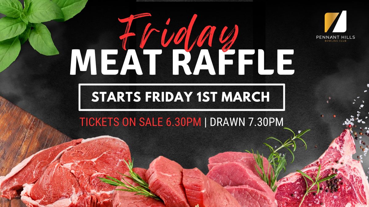 Friday Meat Raffles at Pennant Hills Bowling Club 