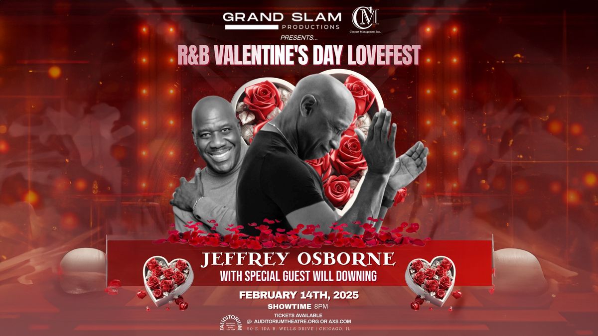 Jeffrey Osborne with special guest Will Downing