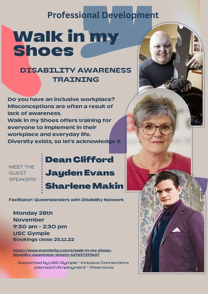 Walk in my Shoes Disability Awareness Training, University of the