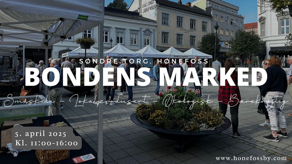 Bondens marked i H\u00f8nefoss 