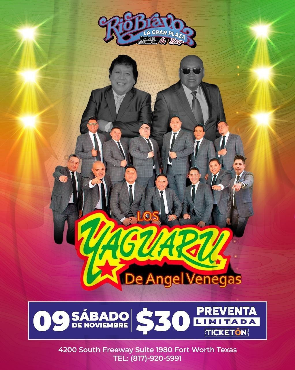 Los Yaguaru de Angel Venegas 