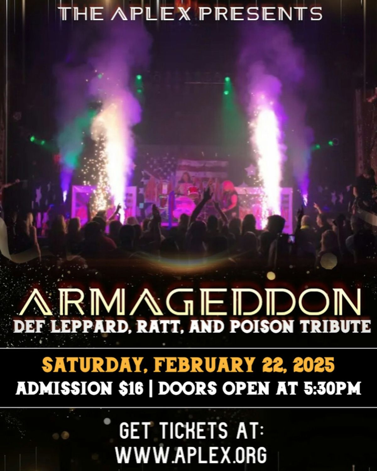 Armageddon - Def Leppard, Poison and Ratt tribute