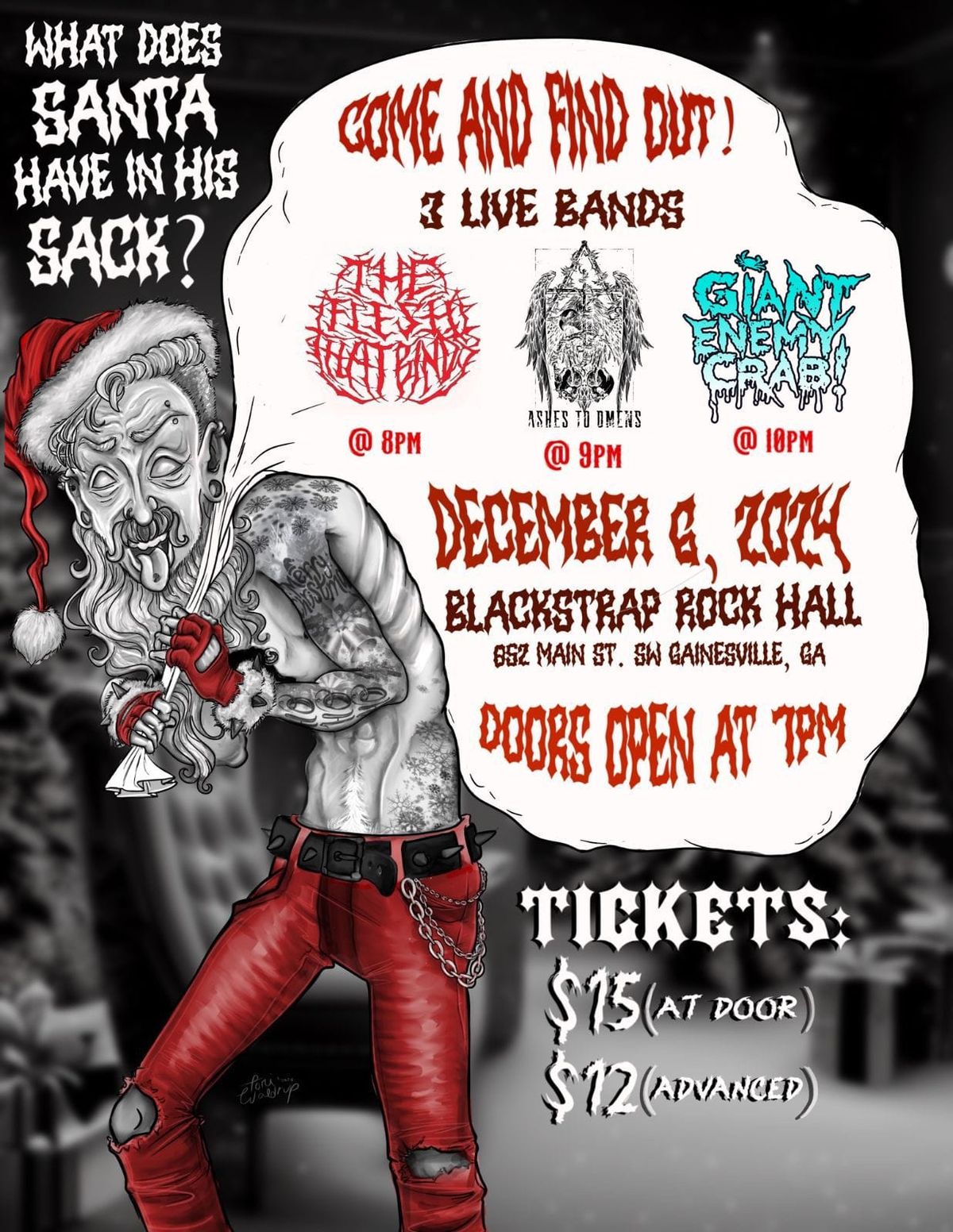 What Does Santa Have In His Sack? (It's live Metal \ud83d\ude09)