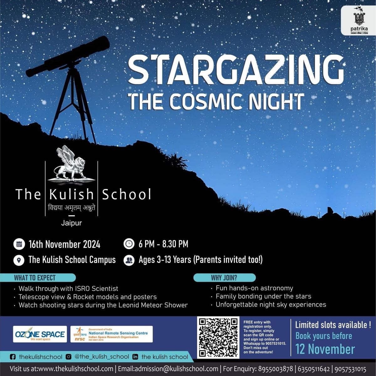 Stargazing Event at Kulish School