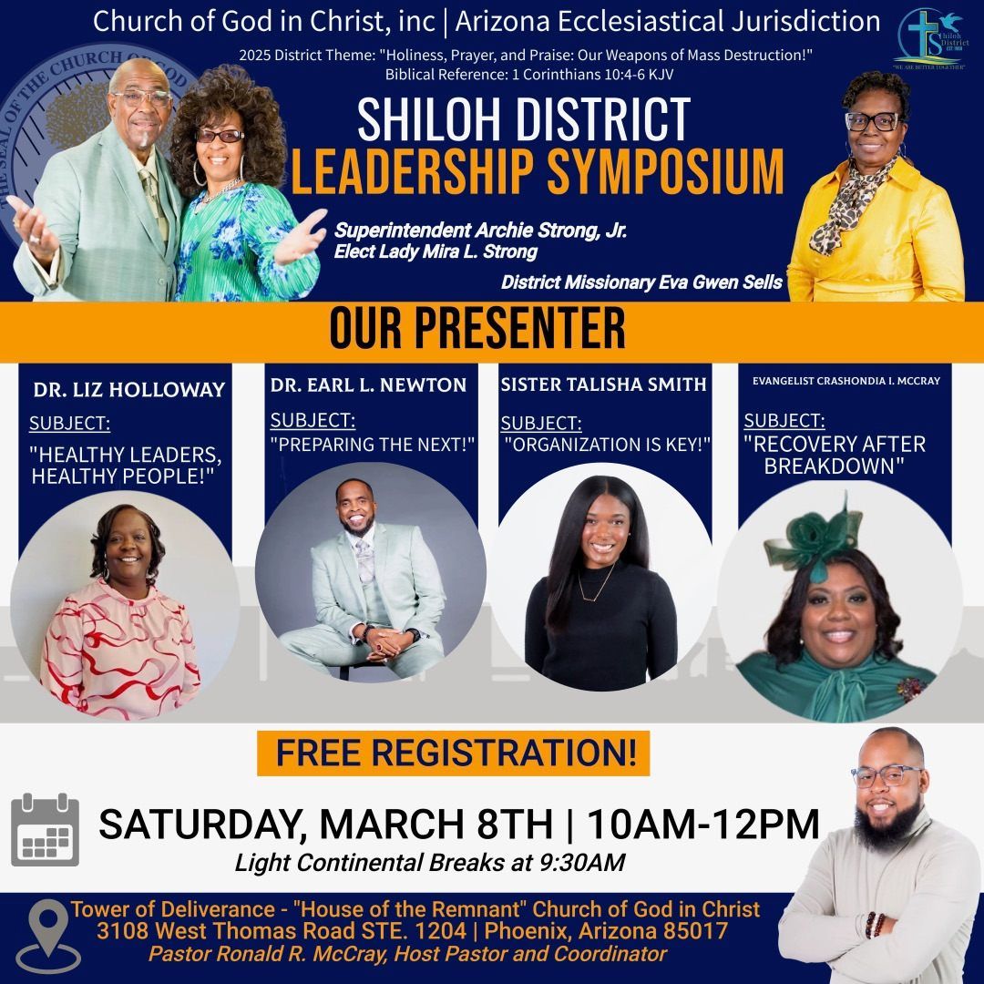 COGIC Shiloh District Presents: Leadership Training Symposium 