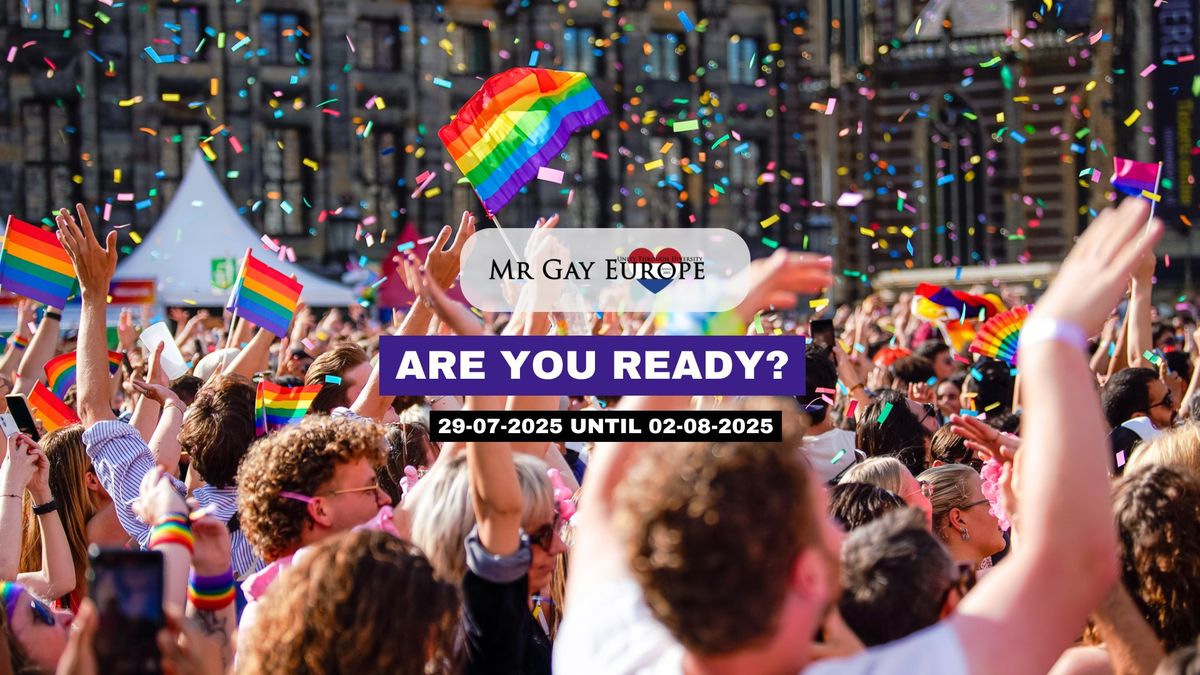 Mr Gay Europe 2025 - Amsterdam