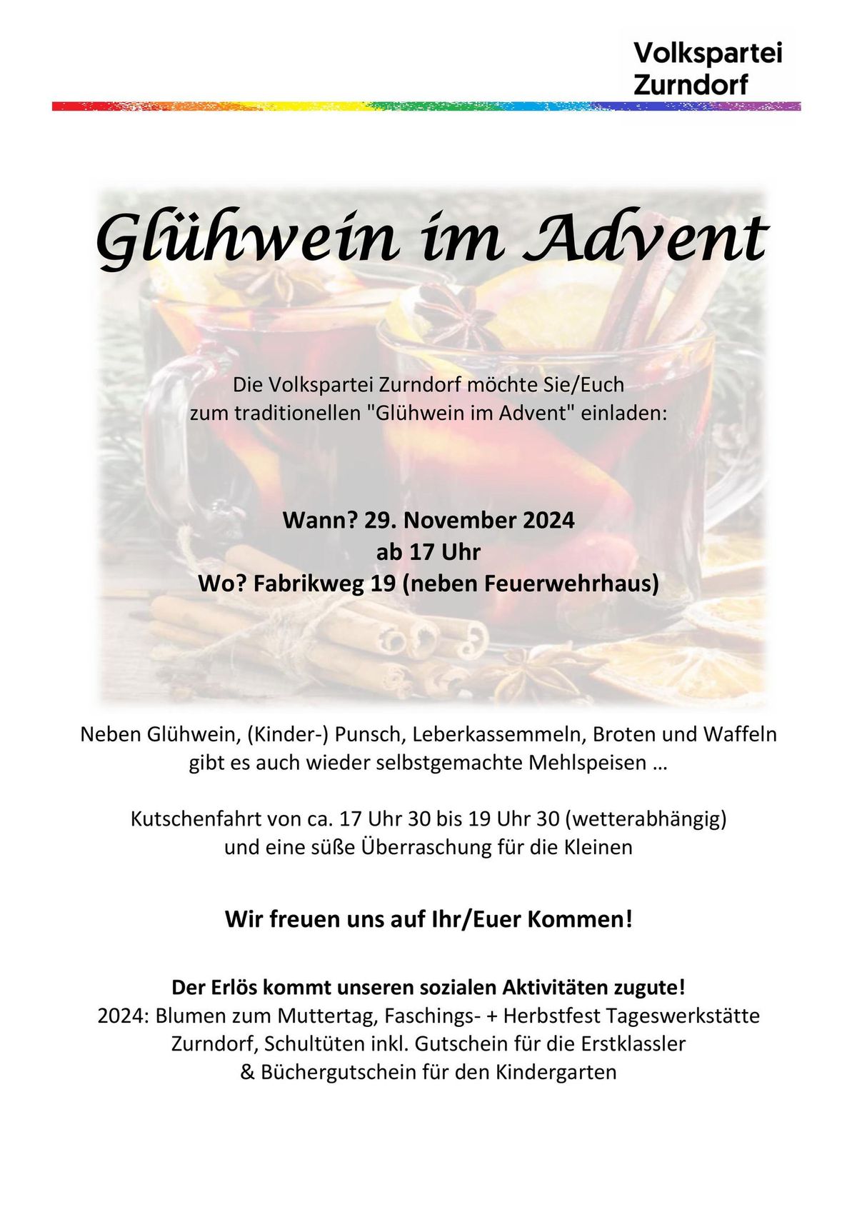 Gl\u00fchwein im Advent