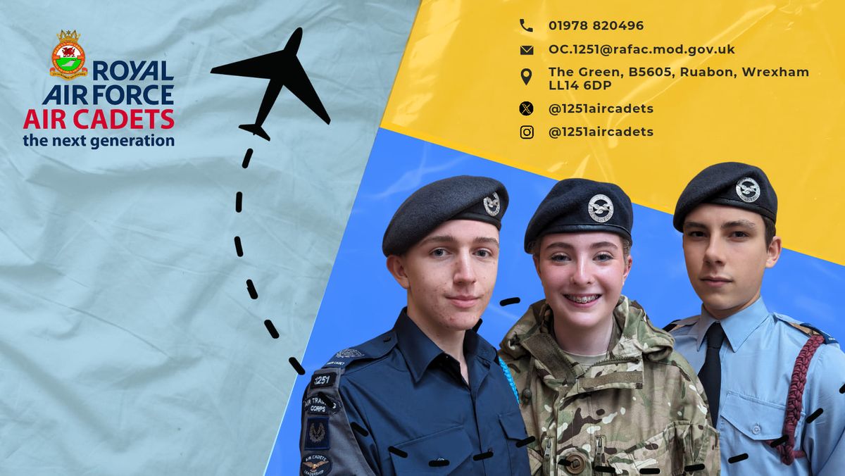 Ruabon Air Cadets Recruitment Night 2\/2