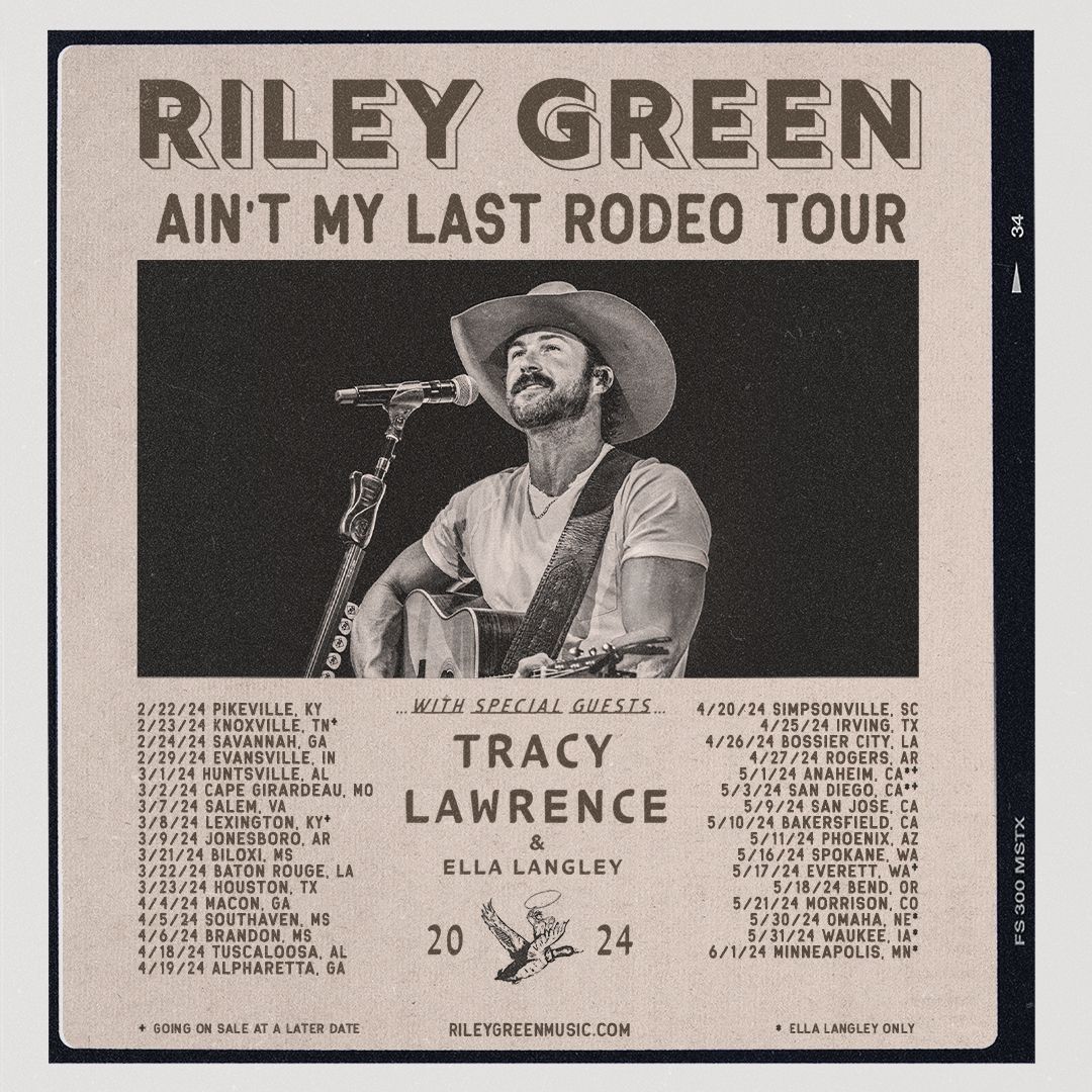 Riley Green London Tickets