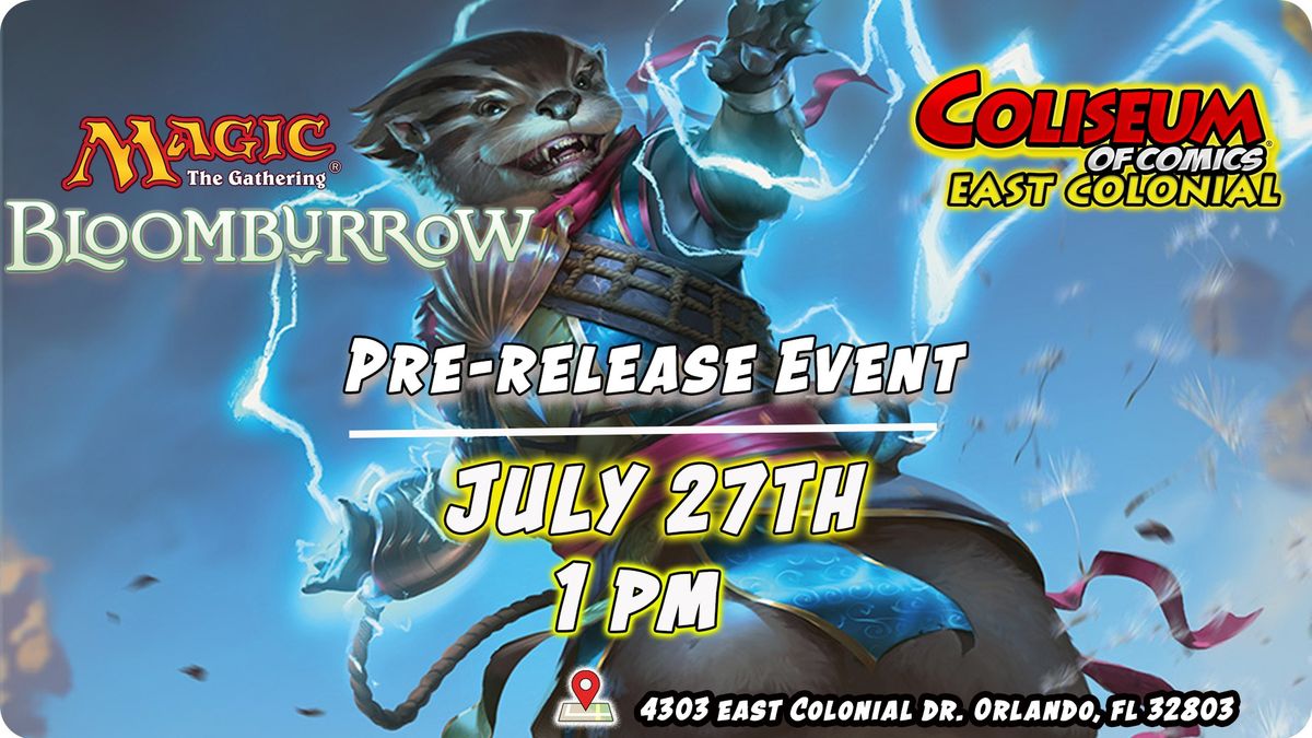 MTG: Bloomburrow East Colonial Prerelease Event