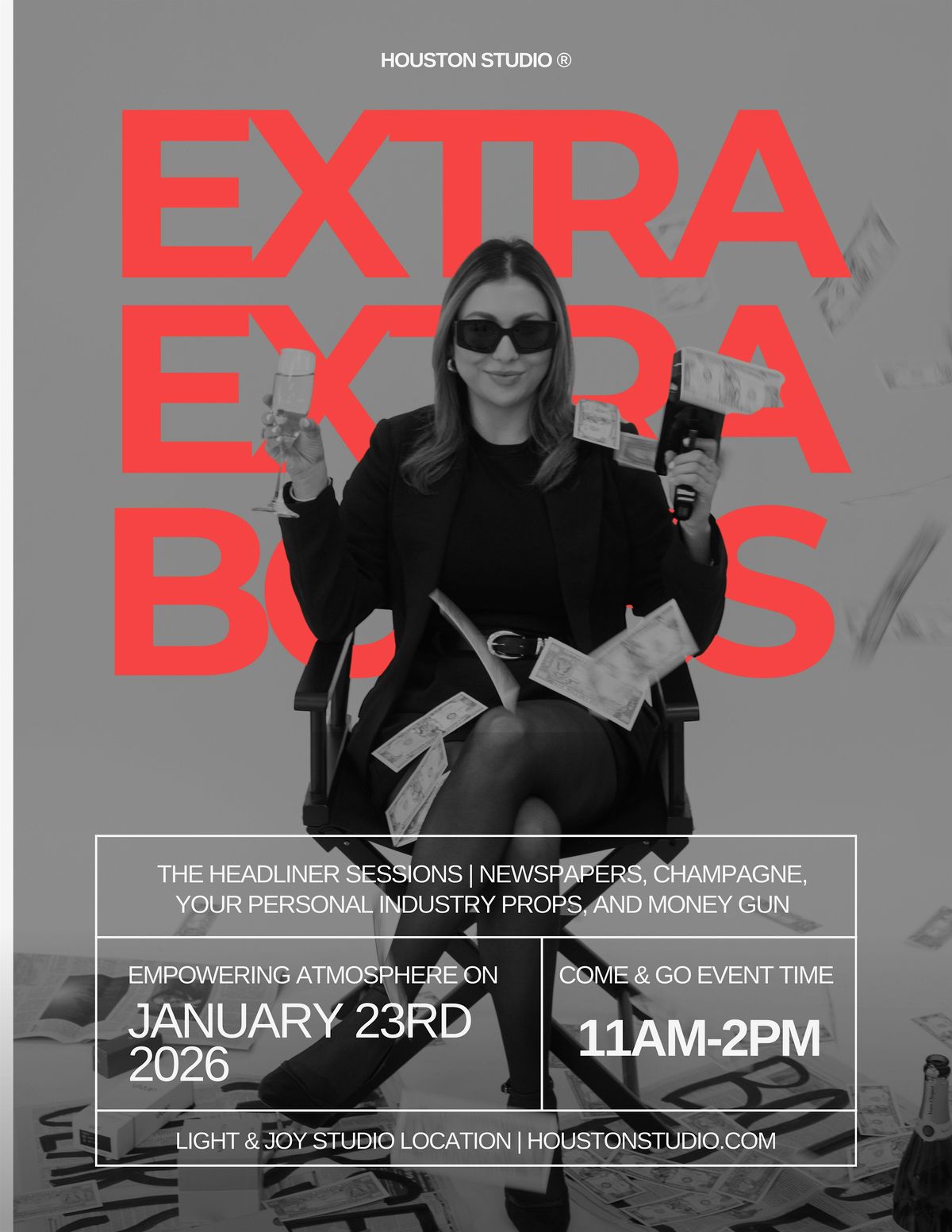 PORTRAITS & PROSECCO!