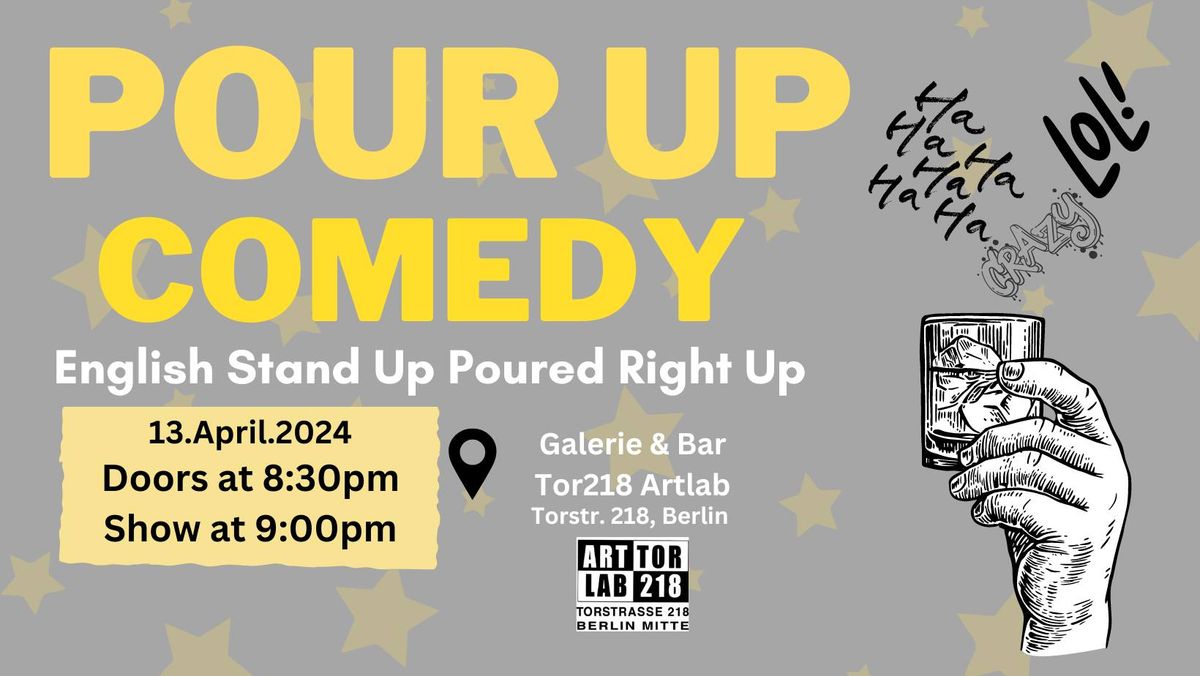 Pour Up Comedy | English Stand Up Comedy (Berlin)