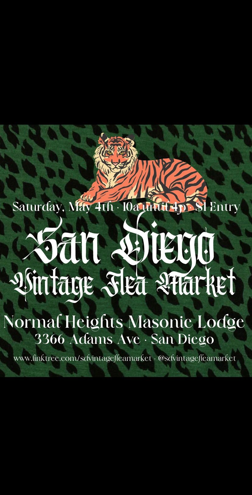 San Diego Vintage Flea Market 5\/4