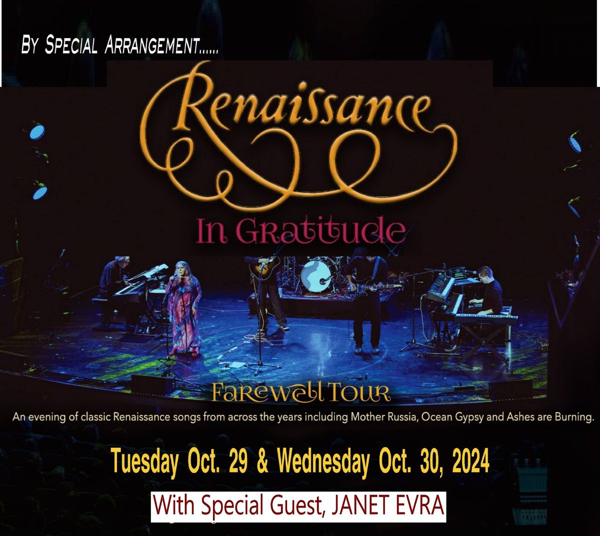 RENAISSANCE: In Gratitude Farewell Tour (Wednesday)