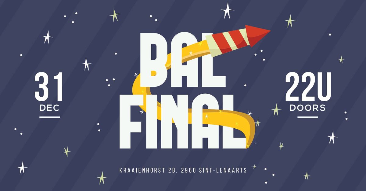 Bal Final 2024 | 18+ | Sint-Lenaarts