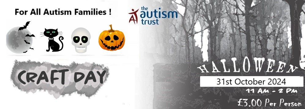 \ud83c\udf83Autumn Half-term Autism Craft Club - for People & Families with Autism \ud83e\udde9