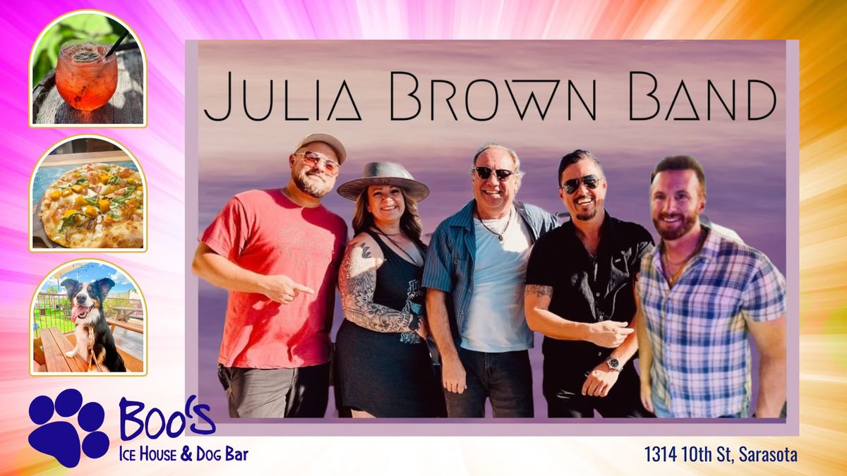 LIVE MUSIC: Julia Brown Band