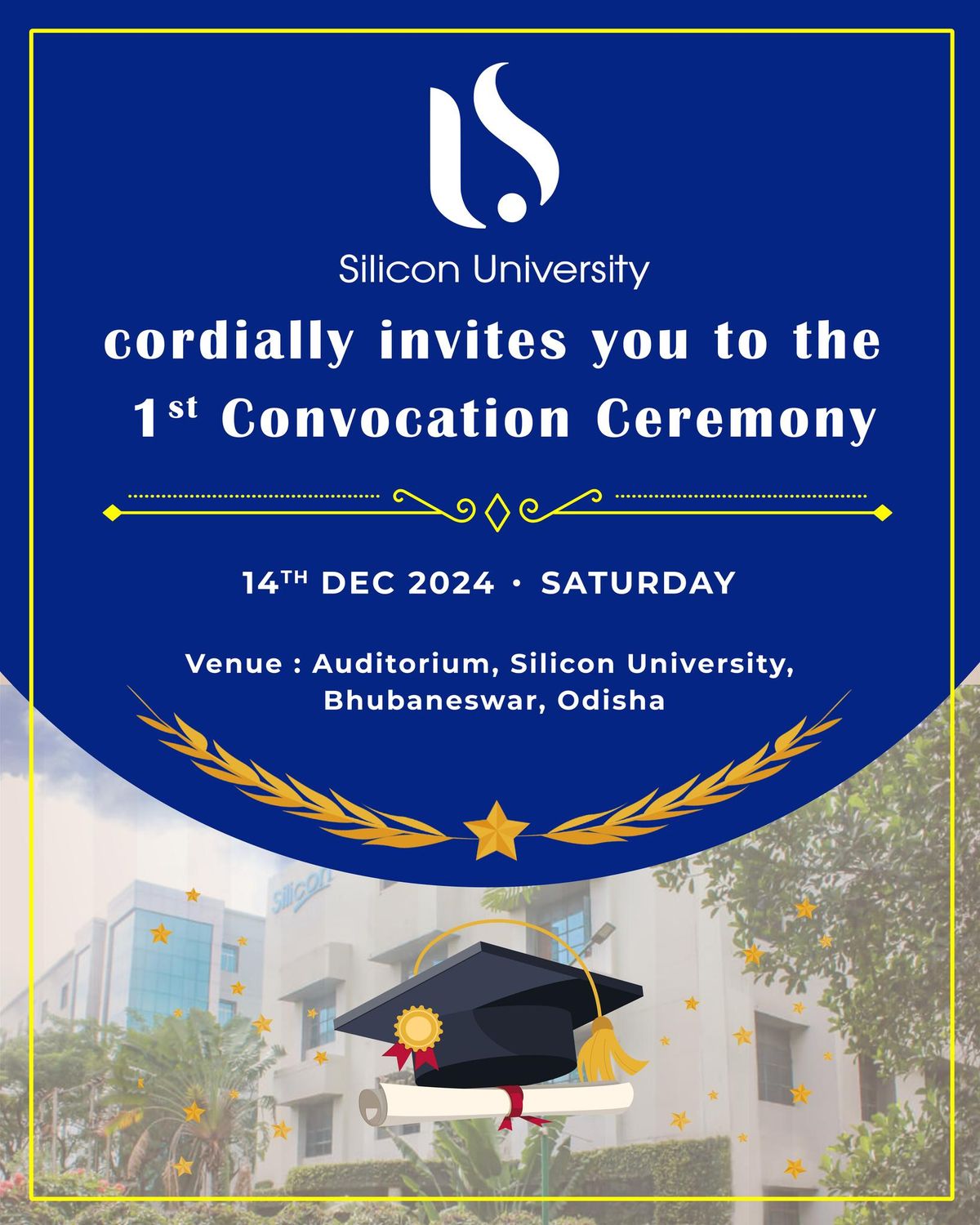 1st Convocation Ceremony of Silicon University