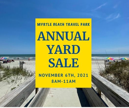 Myrtle Beach Travel Park Annual Yard Sale
