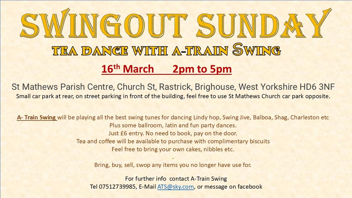 Swingout Sunday