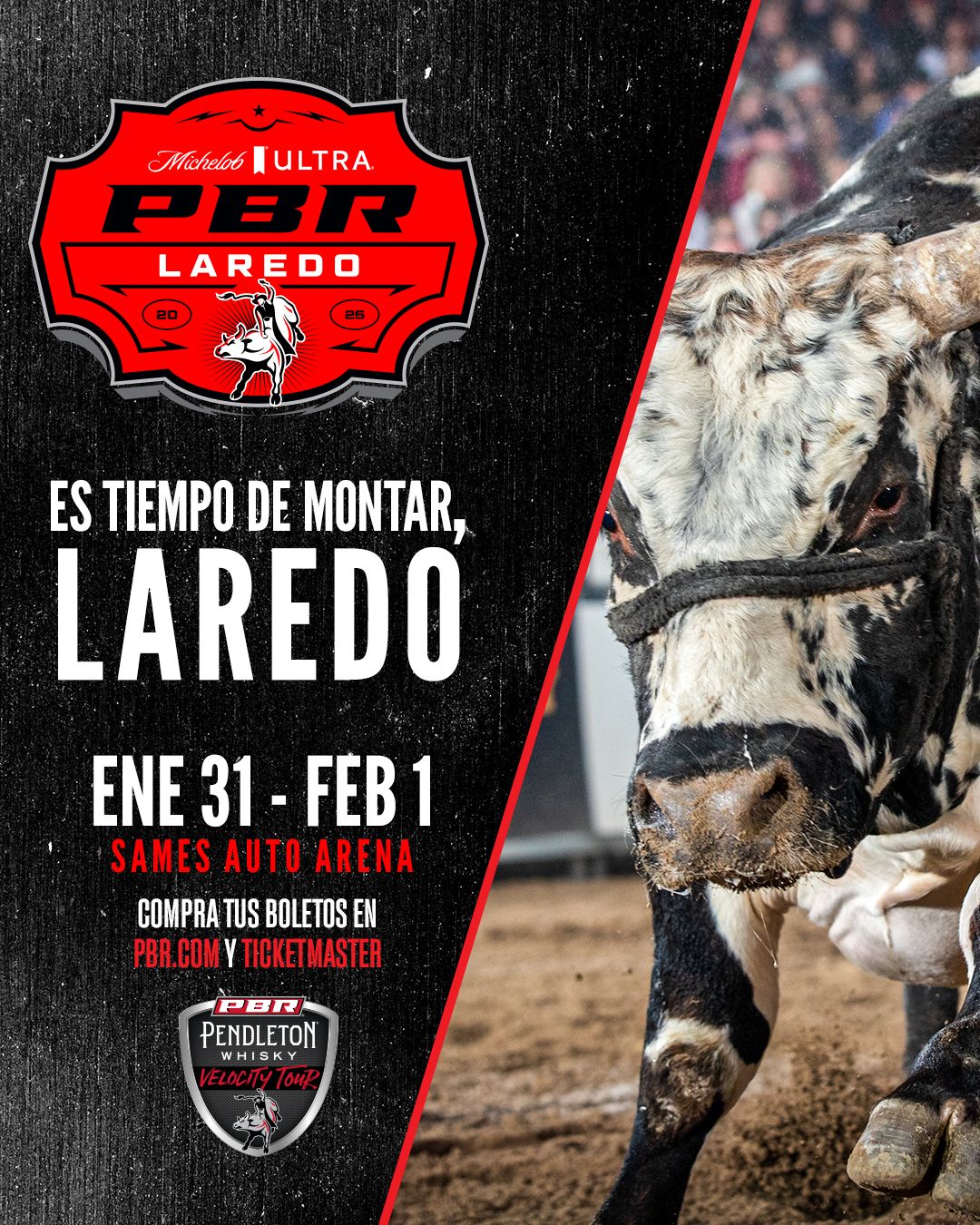 Michelob Ultra Presents PBR at Sames Auto Arena Laredo