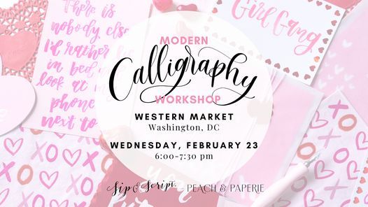 Modern Calligraphy for Beginners at Western Market