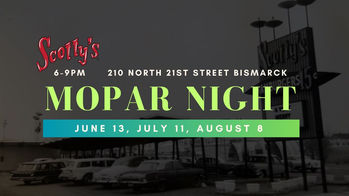 Mopar Night @ Scotty\u2019s Drive-In