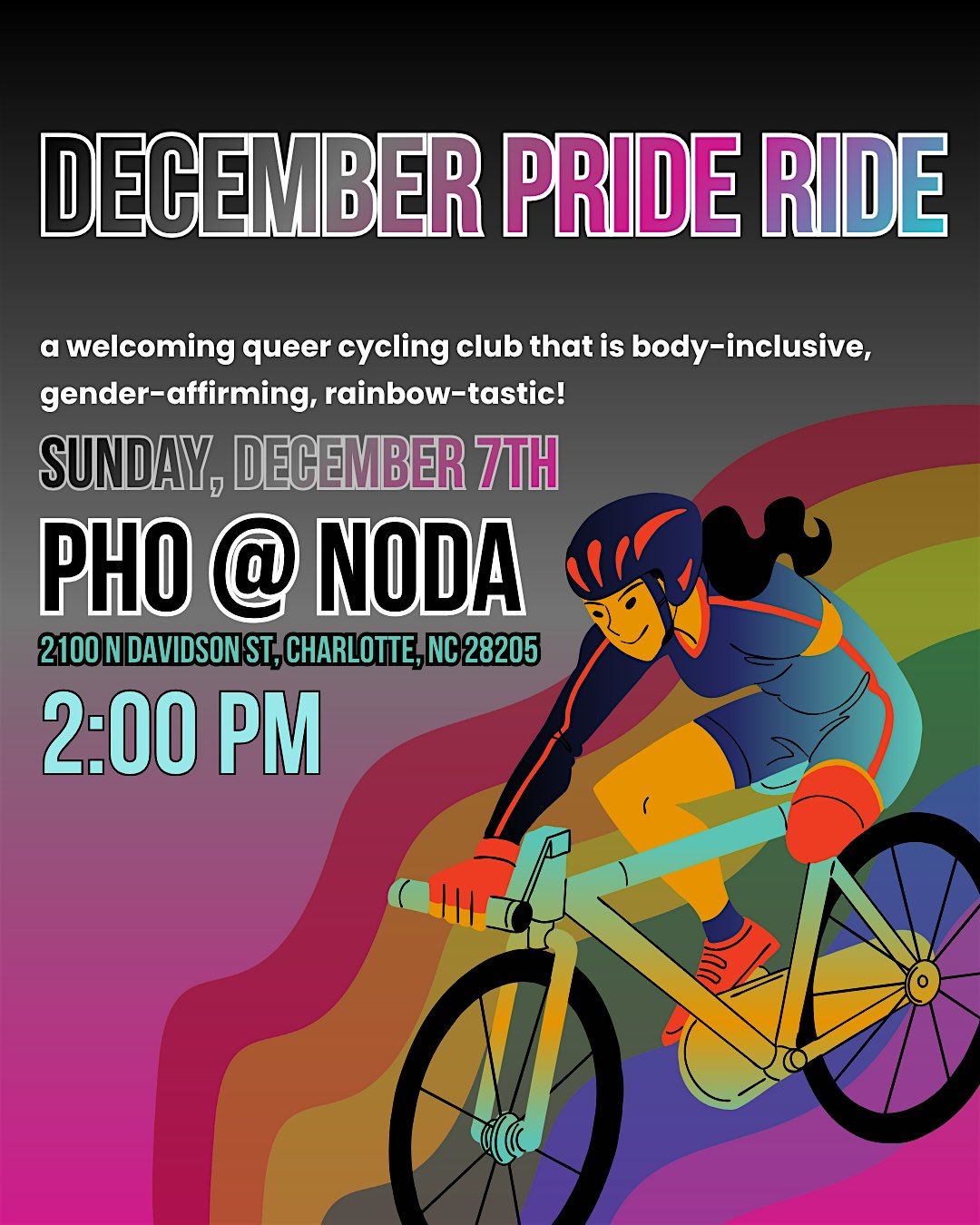 December Pride Bike Ride
