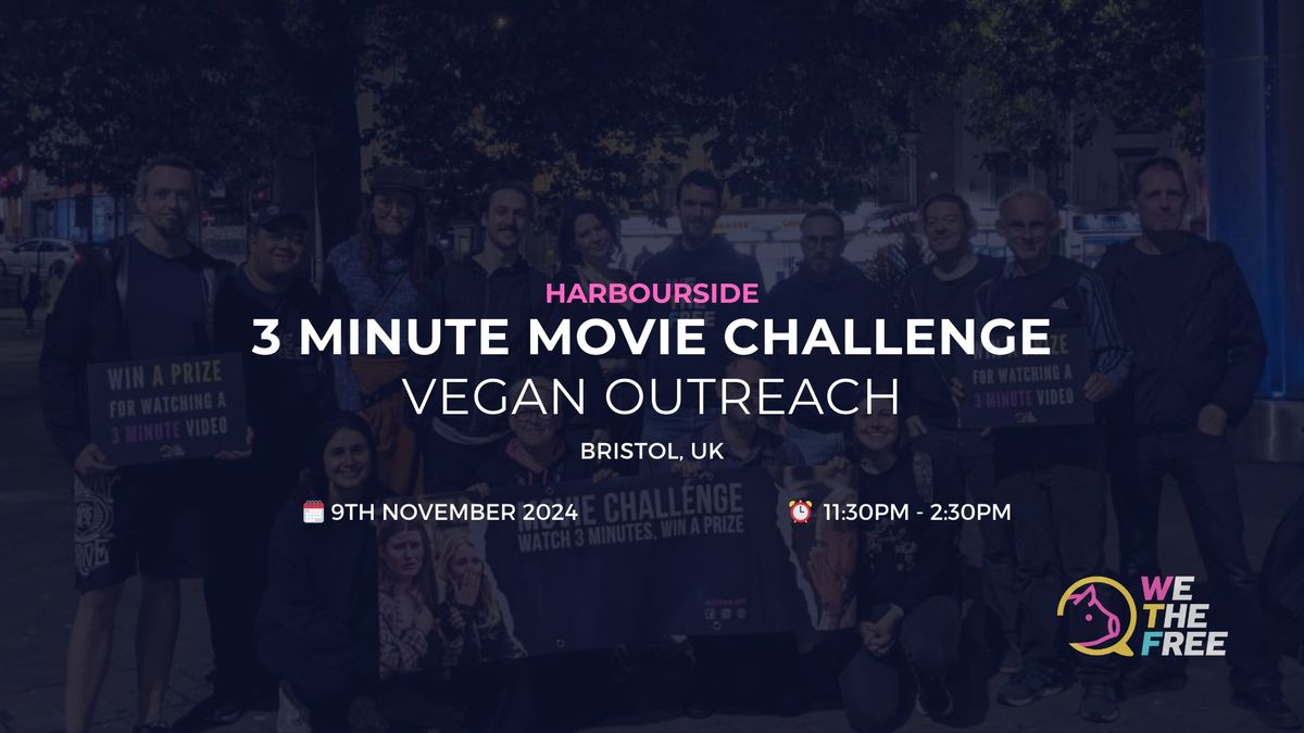 WTF 3 Minute Movie Challenge | Bristol, UK | 09th November 2024