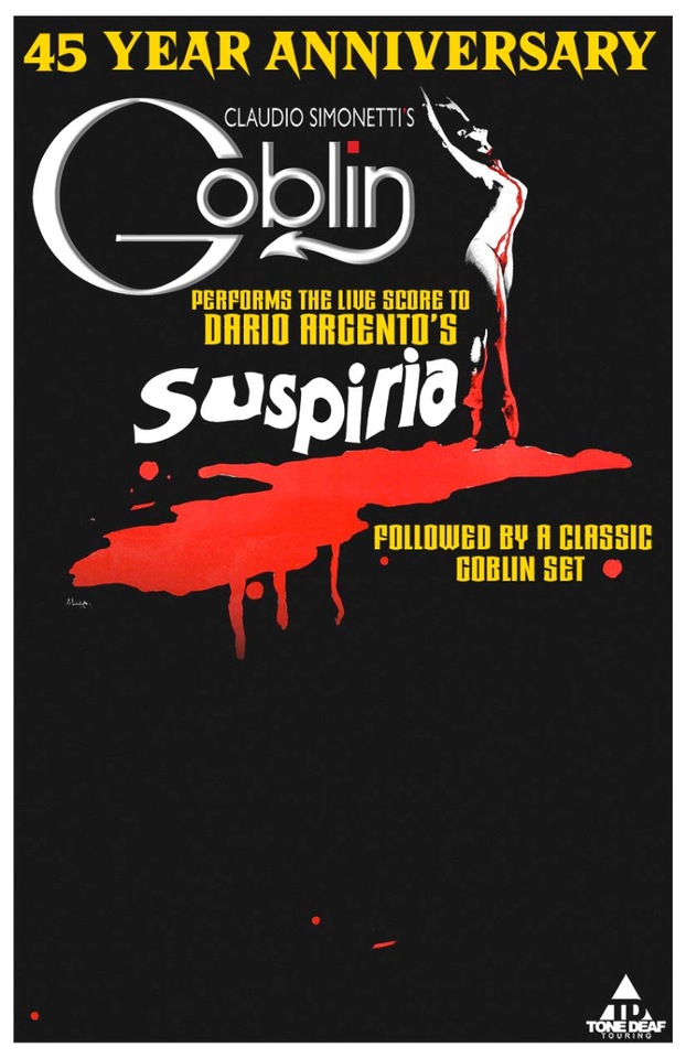 VIP Meet & Greet Claudio Simonetti's Goblin - Suspiria 45th Anniversary ...