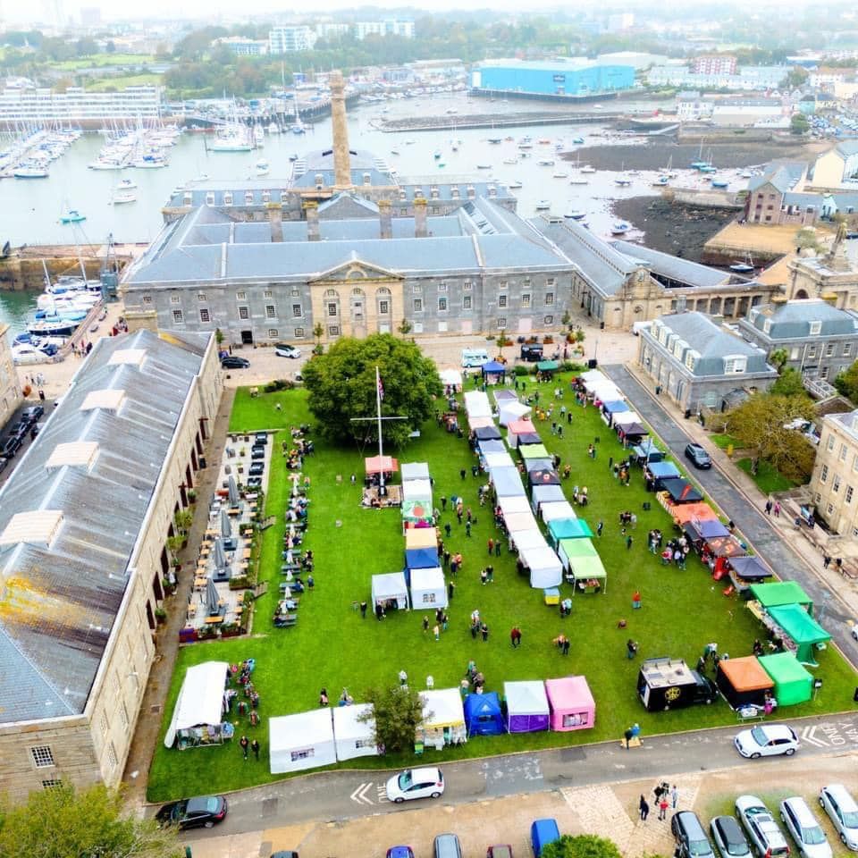 Moorwishes art at ROYAL WILLIAM YARD - PLYMOUTH