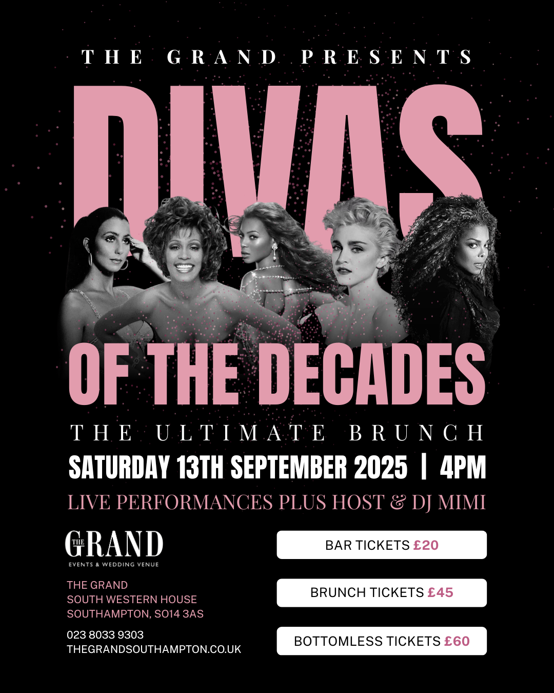 Divas of the Decades at City Winery - Atlanta