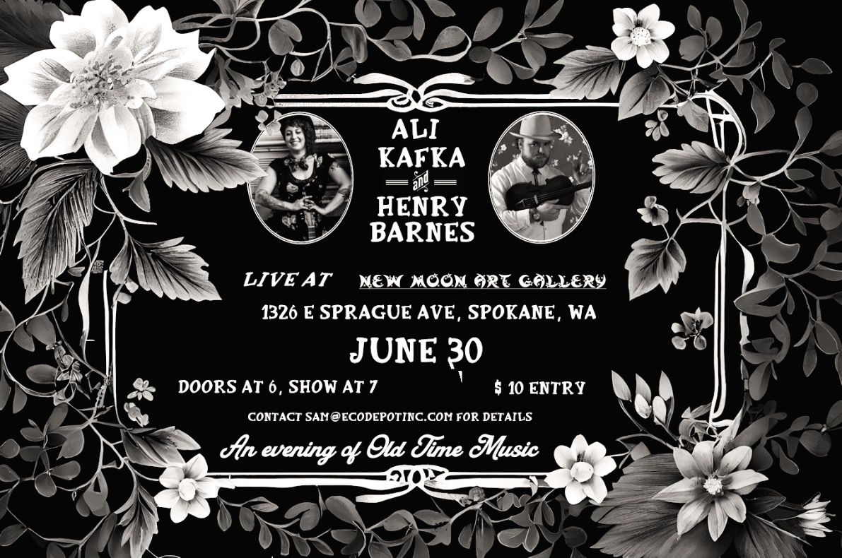 An Evening of Old-Time Music with Ali Kafka & Henry Barnes 