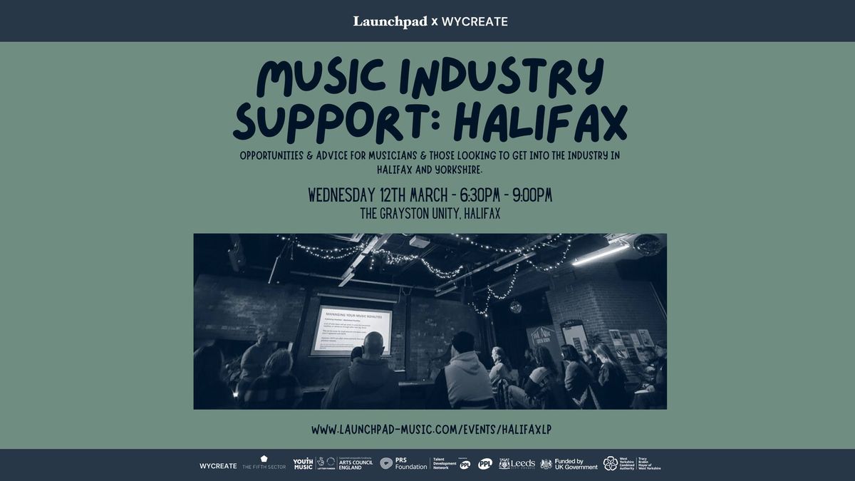 Launchpad X WYCreate - Music Industry Support: Halifax